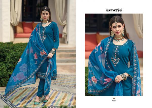 Zaveri Sabway Party Wear Viscose Kurti With Bottom Dupatta Collection